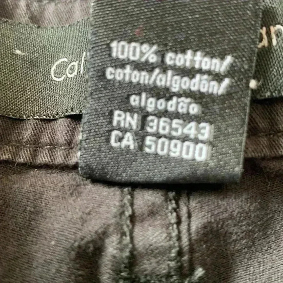 Calvin Klein 100% cotton, low  rise jeans shorts - Picture 5 of 6